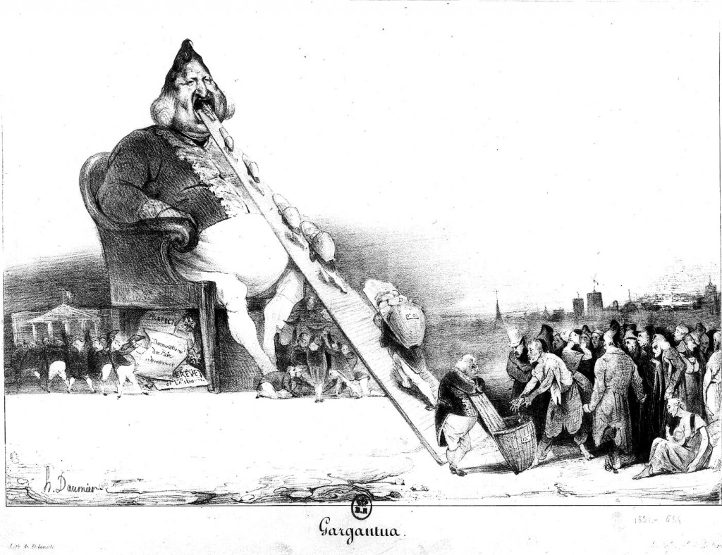Honoré_Daumier_-_Gargantua