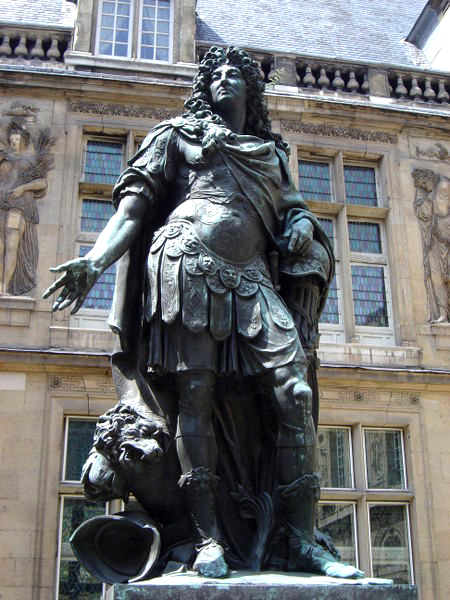 Louis XIV of France by Antoine Coysevox