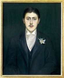 Portretul lui Marcel Proust în 1892 de Jacques-Emile Blanche