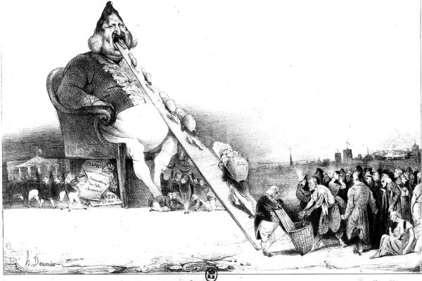Caricatura în slujba unui ideal. Honoré Daumier