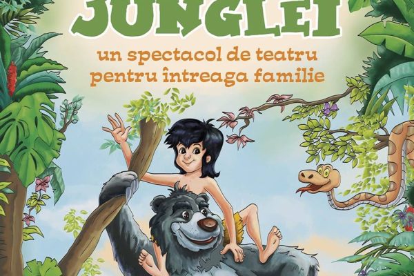 Cartea Junglei – spectacol original,  afiș de Mirela Pete